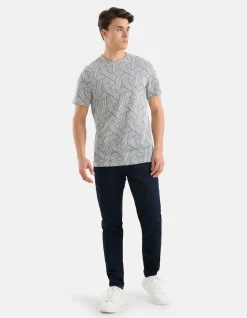 Shoeby Denim Chino Donkerblauw L32<Heren Jeans