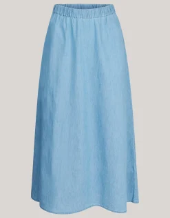 Shoeby Denim Maxi Rok<DAMES Rokken
