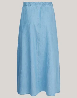 Shoeby Denim Maxi Rok<DAMES Rokken