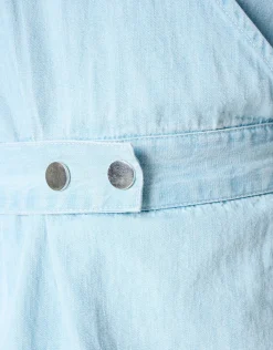 Shoeby Denim Mini Jurk Bleached<DAMES Jurken