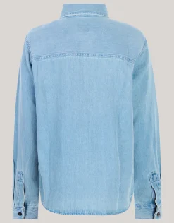 Shoeby Denim Overhemd Blauw< Overhemden