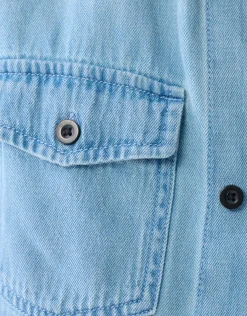 Shoeby Denim Overhemd Blauw< Overhemden