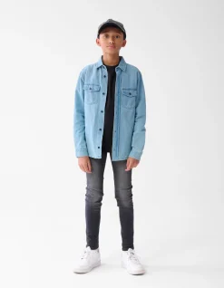 Shoeby Denim Overhemd Blauw< Overhemden