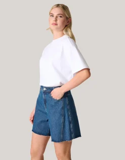 Shoeby Denim Short Donkerblauw<DAMES Shorts