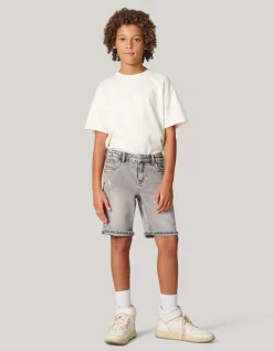 Shoeby Denim Short Lichtgrijs< Shorts