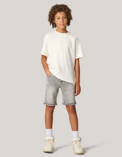 Shoeby Denim Short Lichtgrijs< Shorts