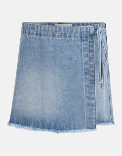Shoeby Denim Wrap Skort< Rokken