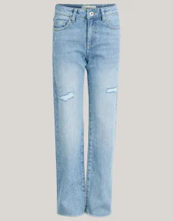 Shoeby Destroyed Straight Leg Jeans< Jeans