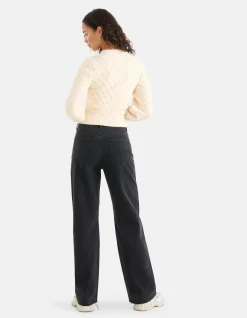 Shoeby Diagonaal Trui Gebroken Wit<DAMES Truien En Sweaters