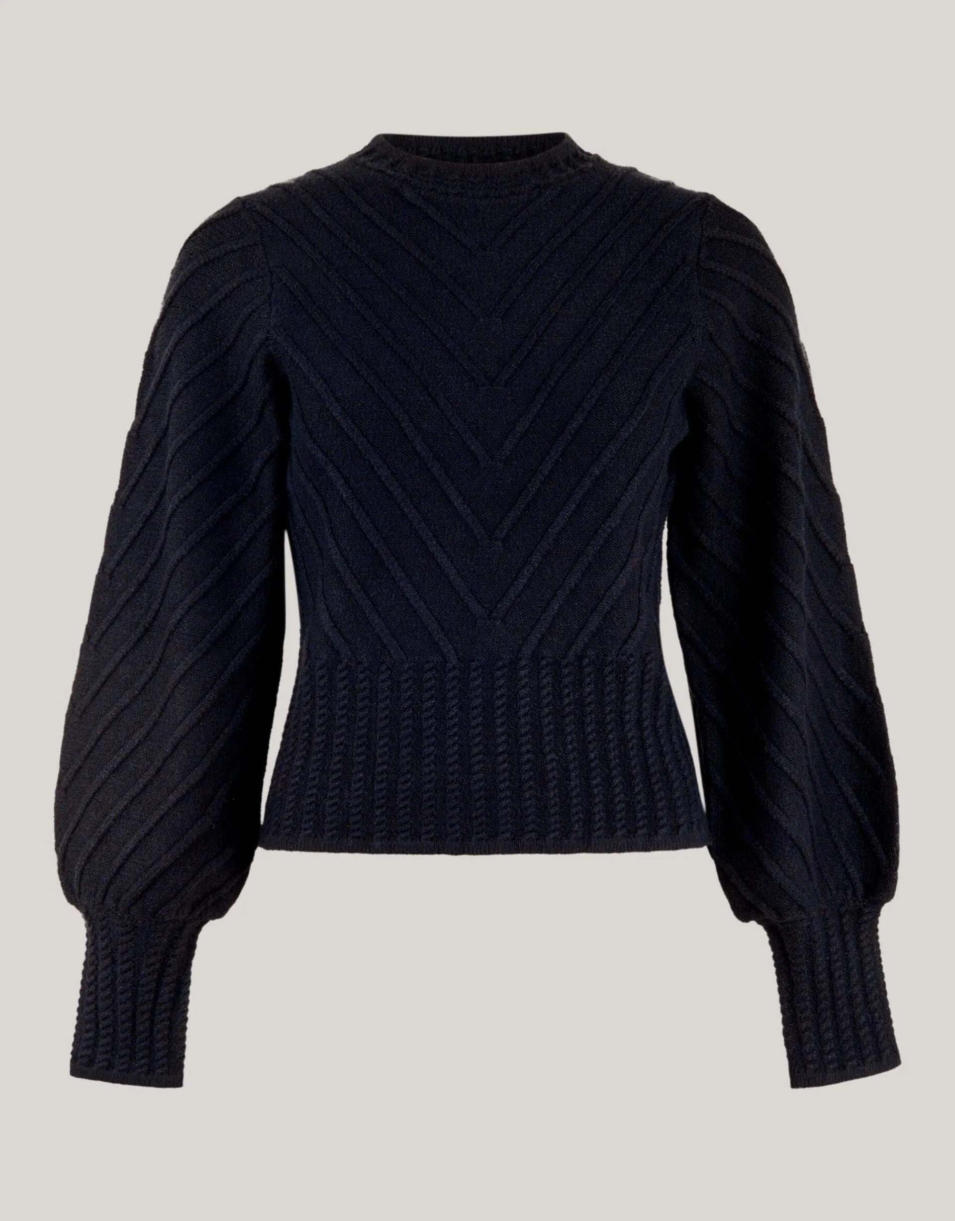 Shoeby Diagonaal Trui Zwart<DAMES Truien En Sweaters