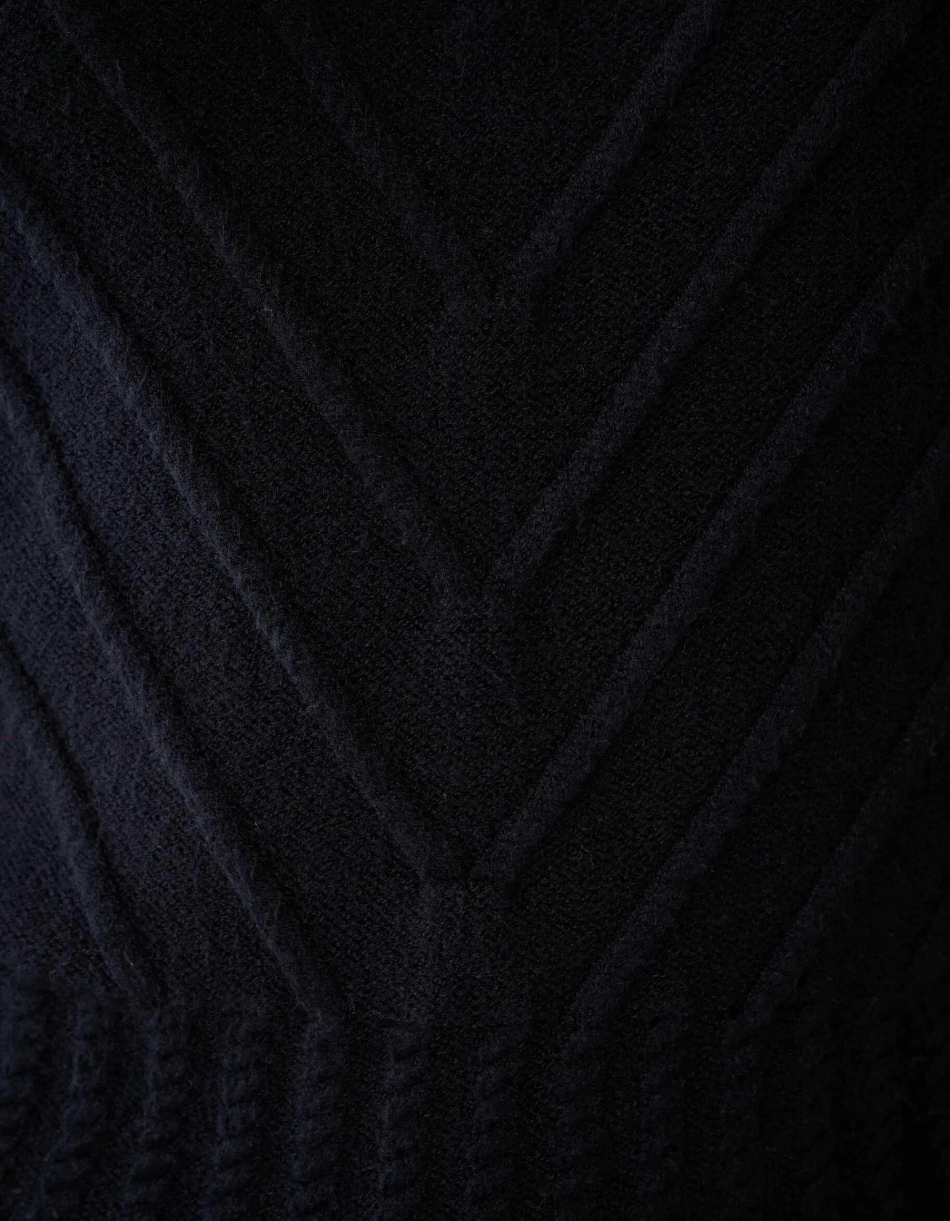 Shoeby Diagonaal Trui Zwart<DAMES Truien En Sweaters