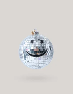 Shoeby Disco Smiley Kerstbal Zilver By Fred<DAMES Overige Accessoires