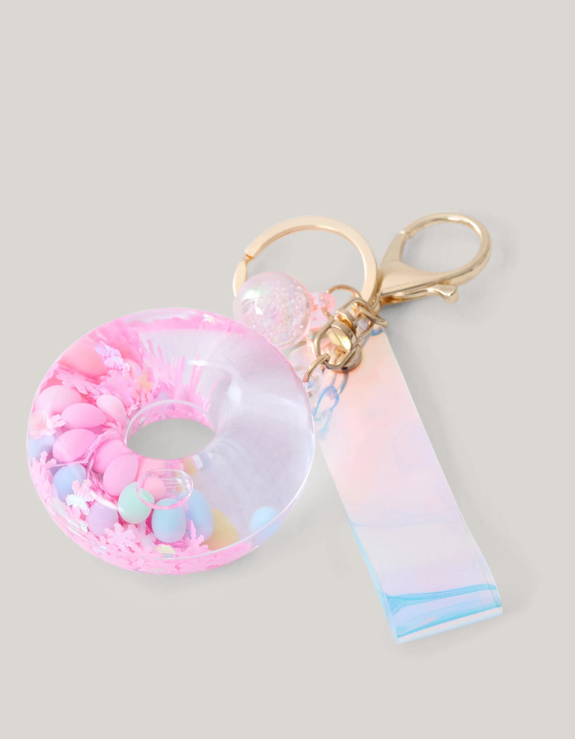 Shoeby Donut Sleutelhanger Roze< Sleutelhangers