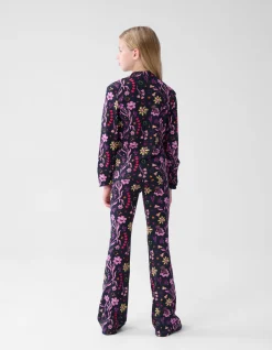 Shoeby Doodle Print Top Zwart< Tops Lange Mouw
