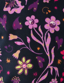 Shoeby Doodle Print Top Zwart< Tops Lange Mouw