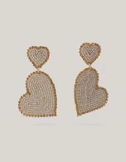 Shoeby Double Heart Oorbellen<DAMES Sieraden
