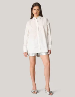 Shoeby Embellished Blouse Wit<DAMES Blouses