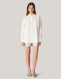 Shoeby Embellished Blouse Wit<DAMES Blouses