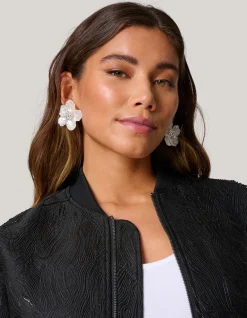 Shoeby Embellished Bomber Zwart<DAMES Jacks