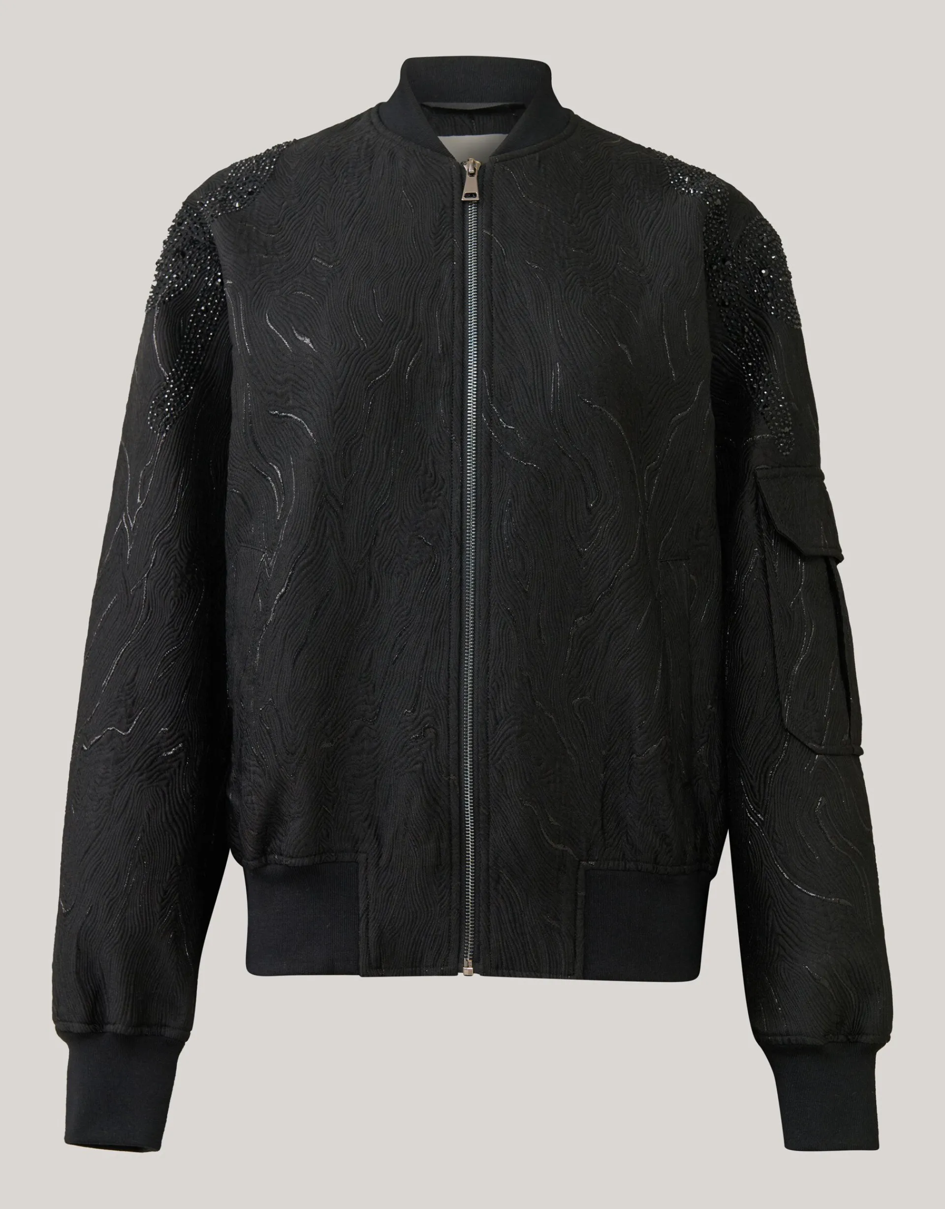 Shoeby Embellished Bomber Zwart<DAMES Jacks
