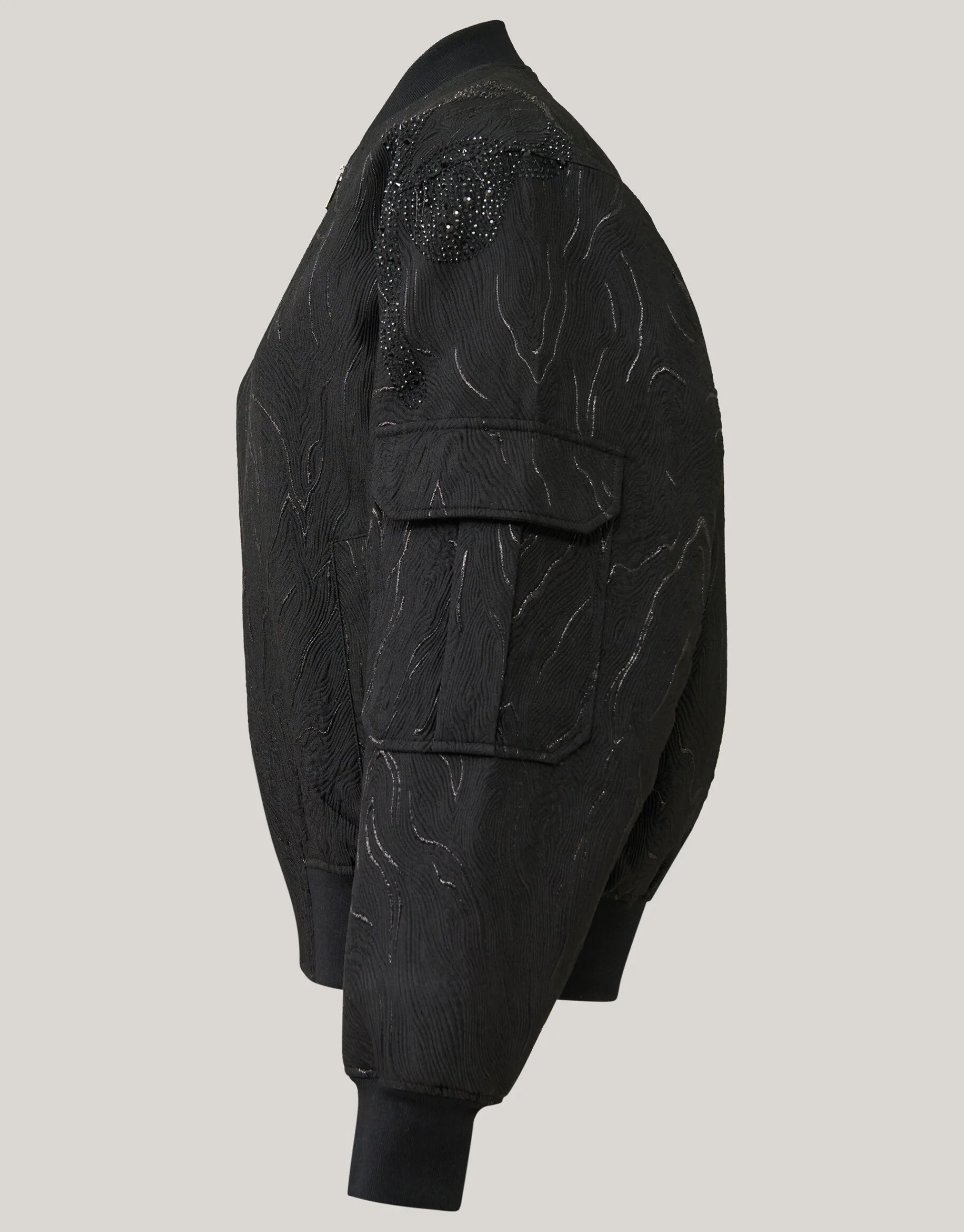 Shoeby Embellished Bomber Zwart<DAMES Jacks