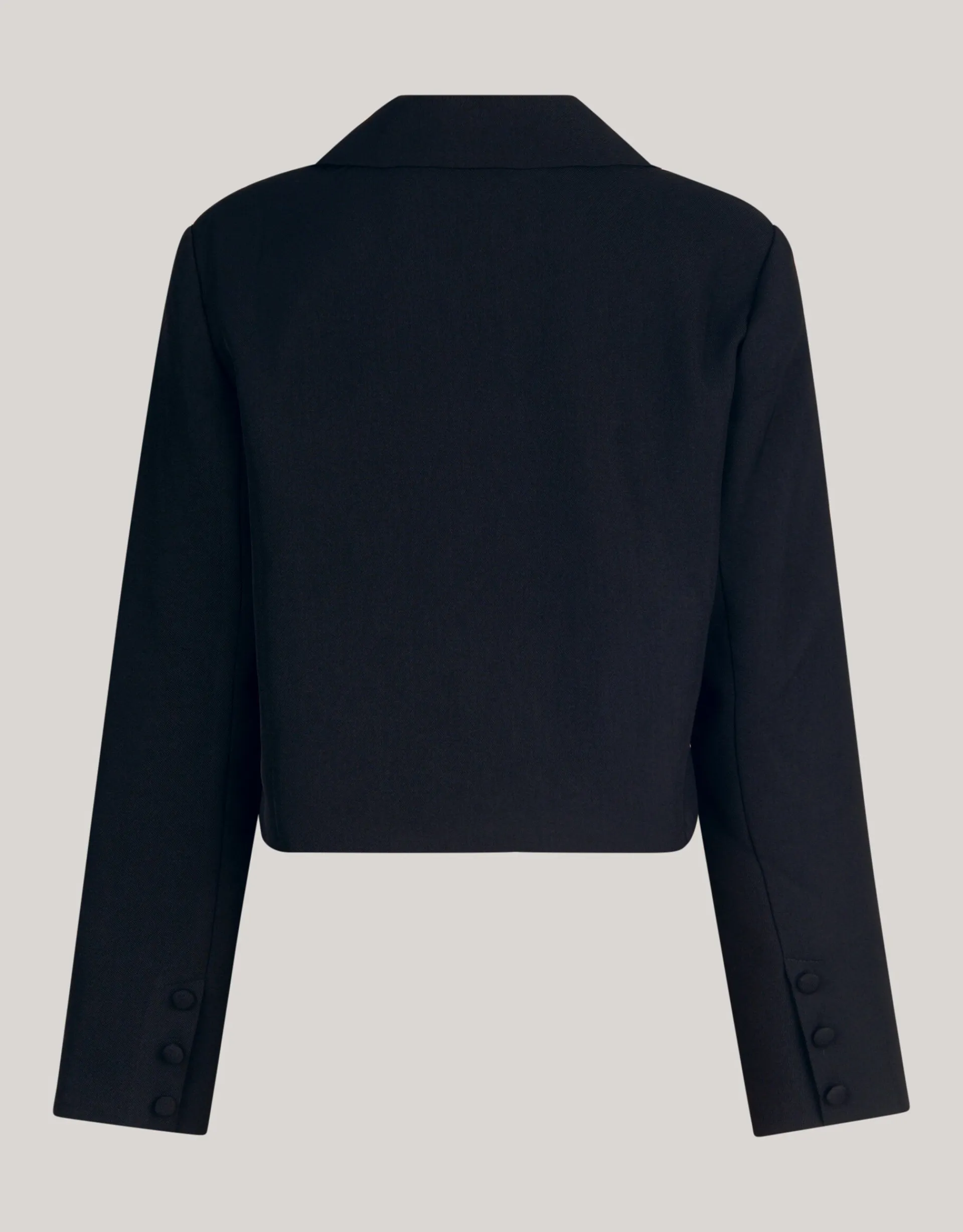 Shoeby Embellished Cropped Blazer Zwart< Blazers