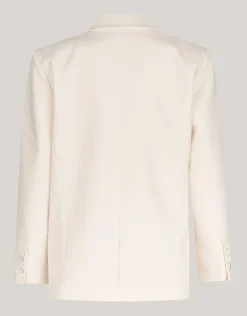Shoeby Embellished Oversized Blazer Gebroken Wit<DAMES Blazers