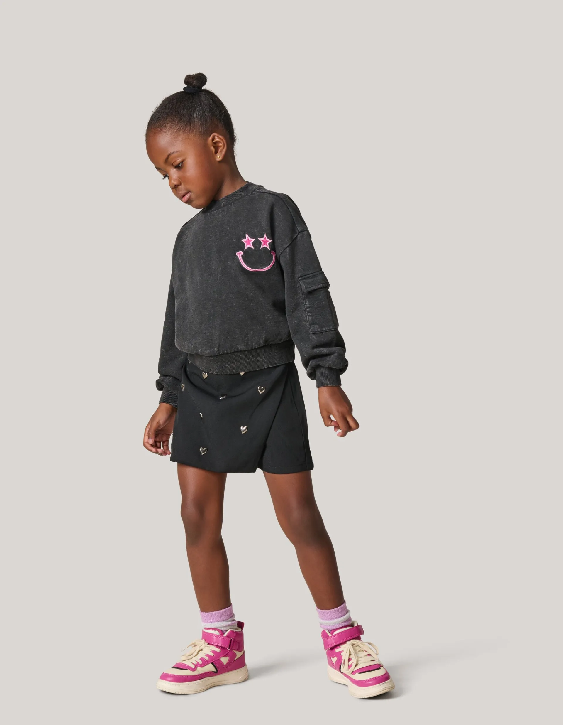 Shoeby Embellished Skort Zwart< Rokken