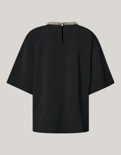 Shoeby Embellished Top Zwart<DAMES Tops