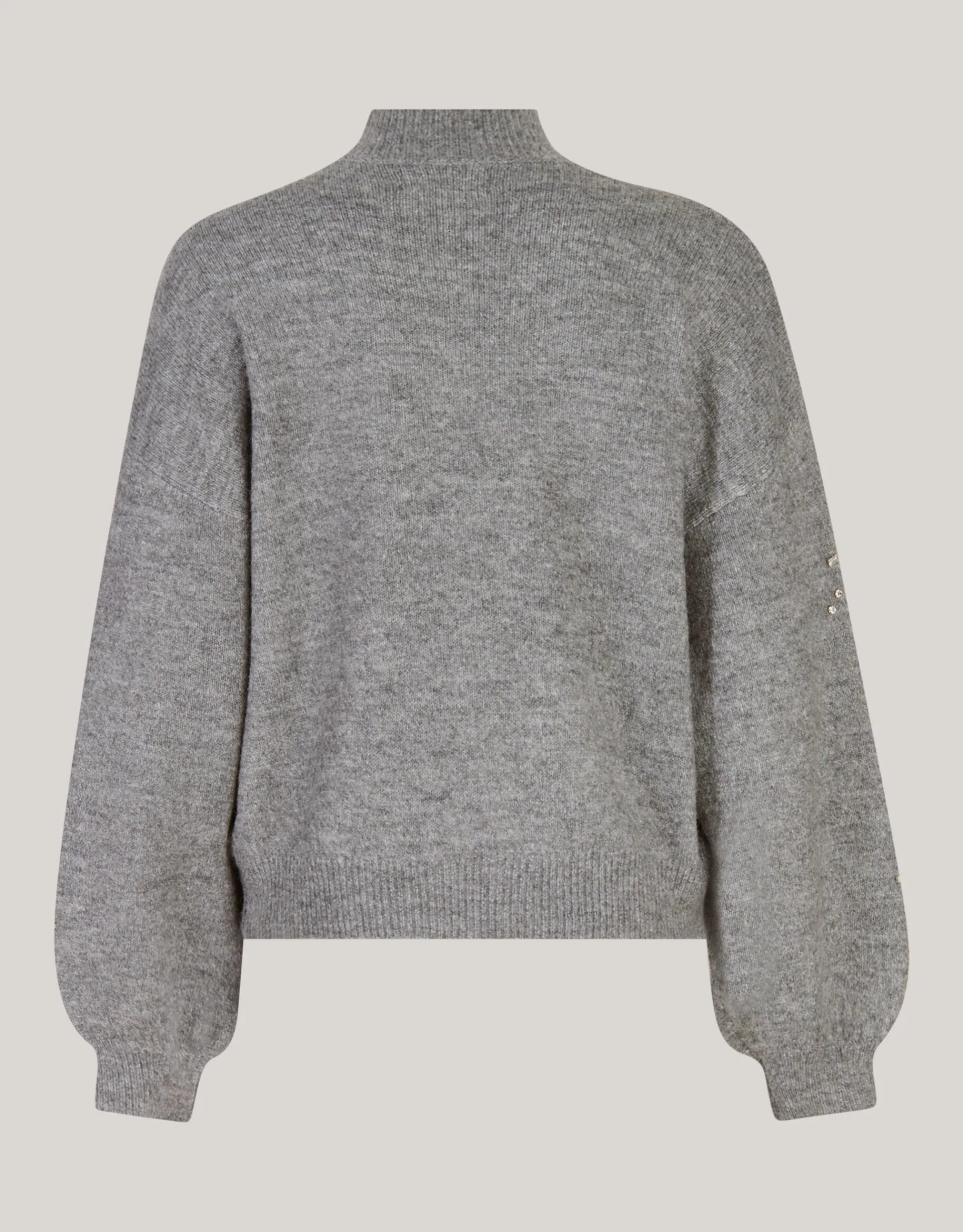 Shoeby Embellished Trui Grijs By Fred<DAMES Truien En Sweaters