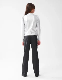 Shoeby Embellished Wide Leg Broek Zwart< Broeken