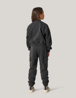 Shoeby Embroidered Sweater Donkergrijs< Sweaters En Hoodies