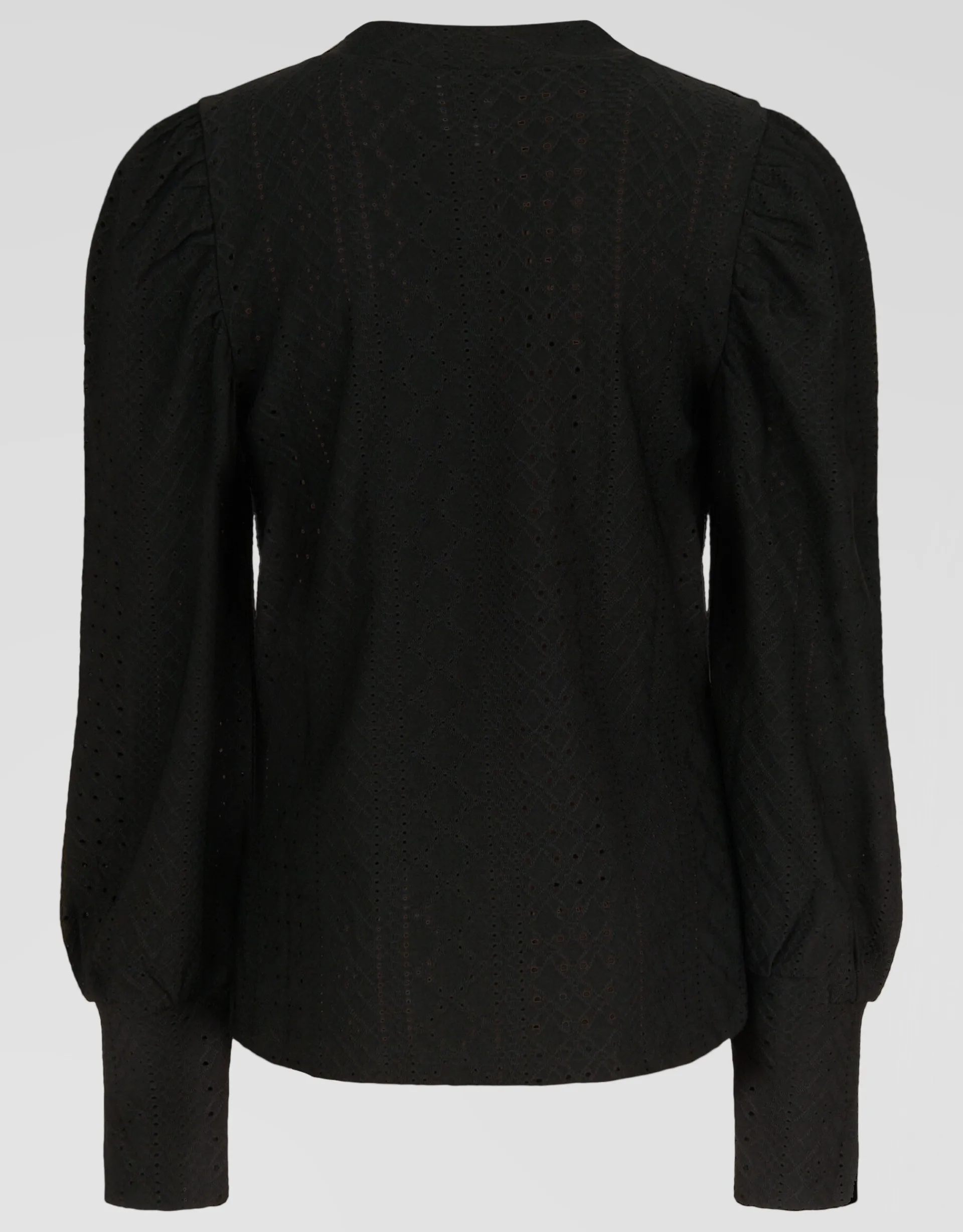 Shoeby Embroidery Longsleeve Zwart< T-Shirts