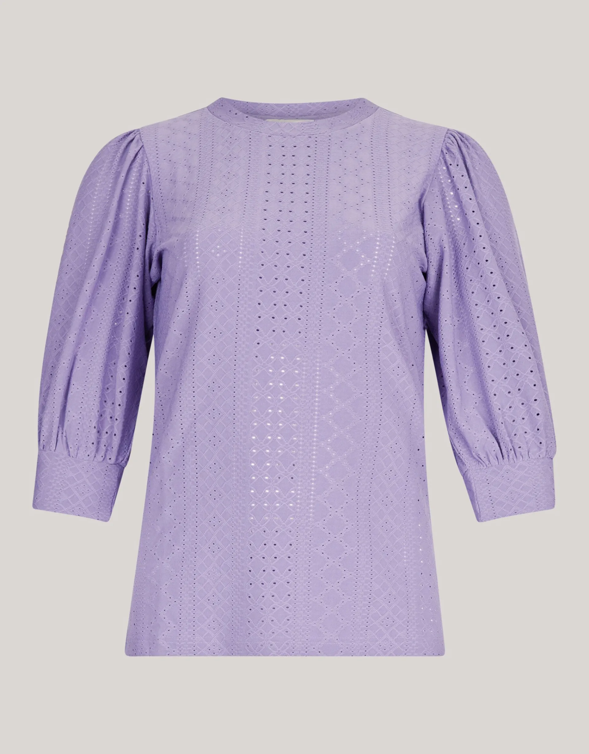 Shoeby Embroidery Top Paars<DAMES Tops