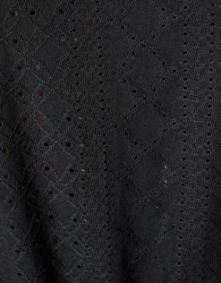 Shoeby Embroidery Top Zwart<DAMES Tops