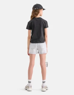 Shoeby Embroidery T-shirt Donkergrijs< T-Shirts