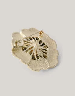 Shoeby Fancy Bloem Broche Zwart<DAMES Broches