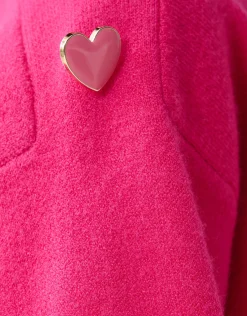 Shoeby Fancy Button Trui Roze< Gebreide Truien