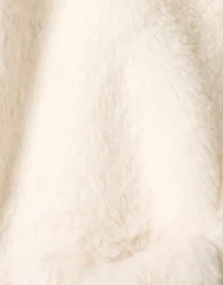 Shoeby Faux Fur Vest Gebroken Wit< Gilets