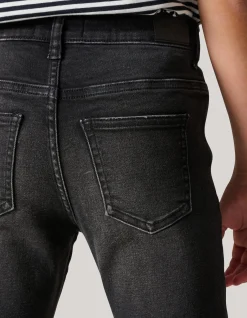 Shoeby Flared Denim Jeans Zwart< Jeans
