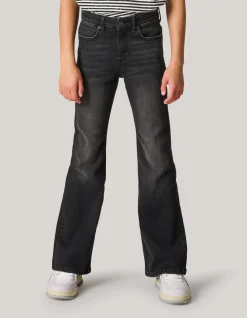Shoeby Flared Denim Jeans Zwart< Jeans