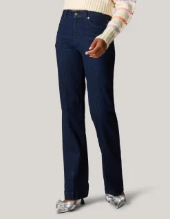 Shoeby Flared Fit Jeans Donkerblauw<DAMES Jeans
