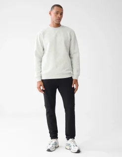 Shoeby Flock Print Sweater Lichtgrijs<Heren Truien En Sweaters