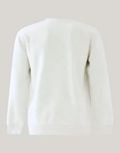 Shoeby Flock Print Sweater Lichtgrijs<Heren Truien En Sweaters
