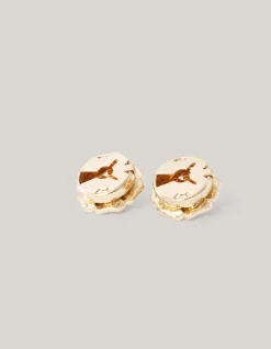 Shoeby Flower Knopen Clips Wit<DAMES Overige Accessoires