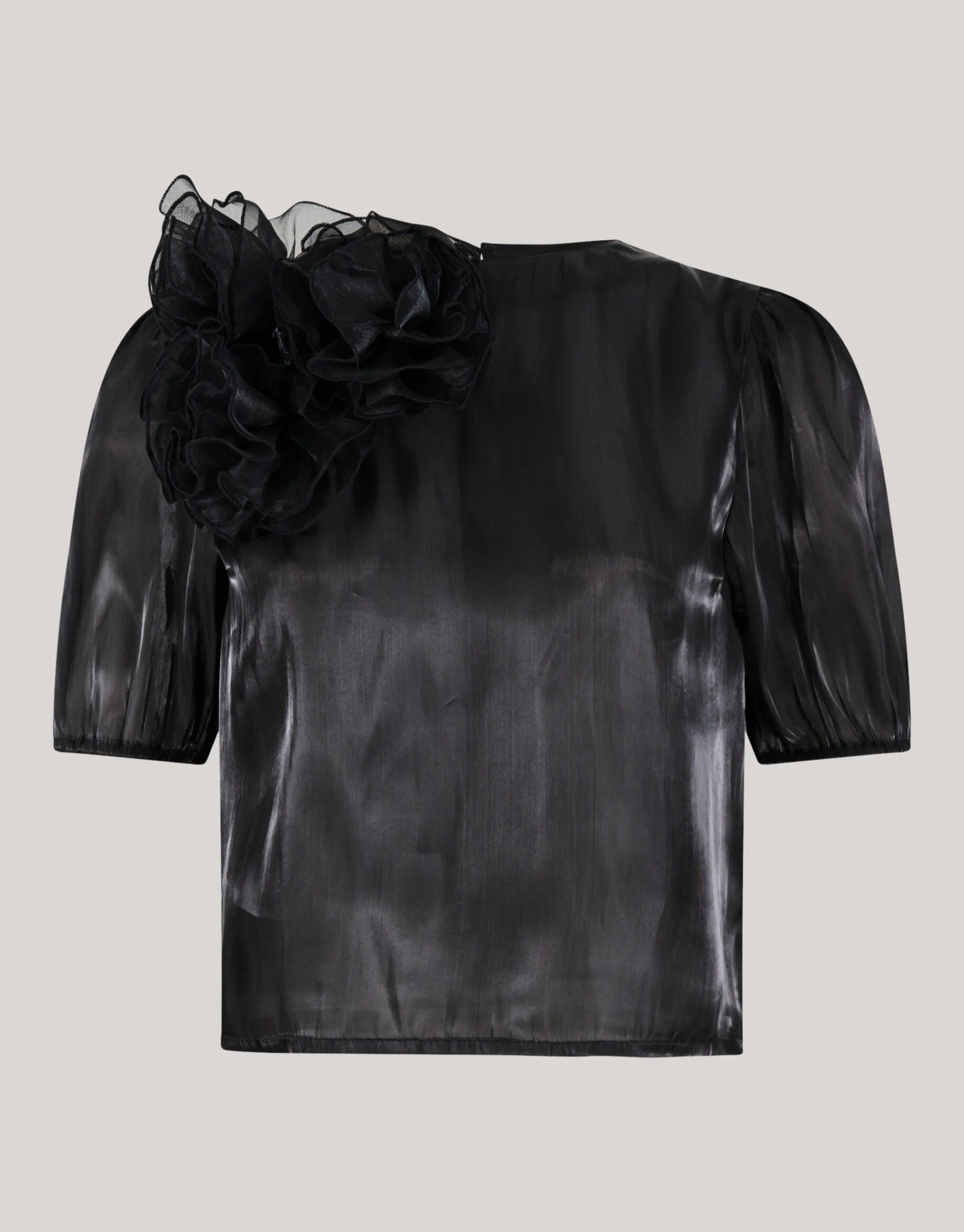 Shoeby Flower Top Zwart<DAMES Tops