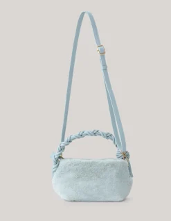 Shoeby Fluffy Tas Lichtblauw<DAMES Tassen