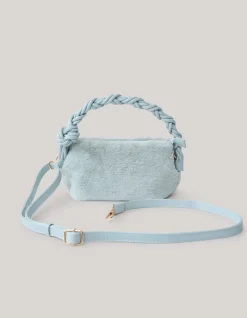 Shoeby Fluffy Tas Lichtblauw<DAMES Tassen