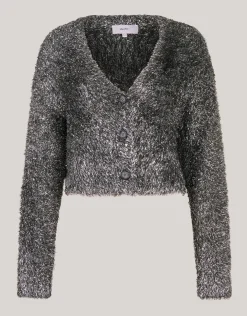 Shoeby Fluffy Vest Zilver<DAMES Truien En Sweaters