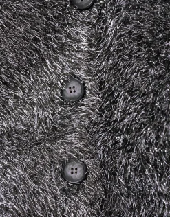 Shoeby Fluffy Vest Zilver<DAMES Truien En Sweaters